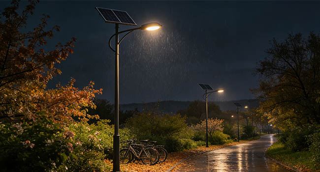 solar LED street lights